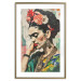 Wall Poster Portrait in Profile - Frida Kahlo Against a Cracked Wall 152192 additionalThumb 19