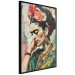 Wall Poster Portrait in Profile - Frida Kahlo Against a Cracked Wall 152192 additionalThumb 8