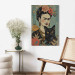 Canvas Print Frida Kahlo - A Portrait of the Japanese-Inspired Painter 152292 additionalThumb 3