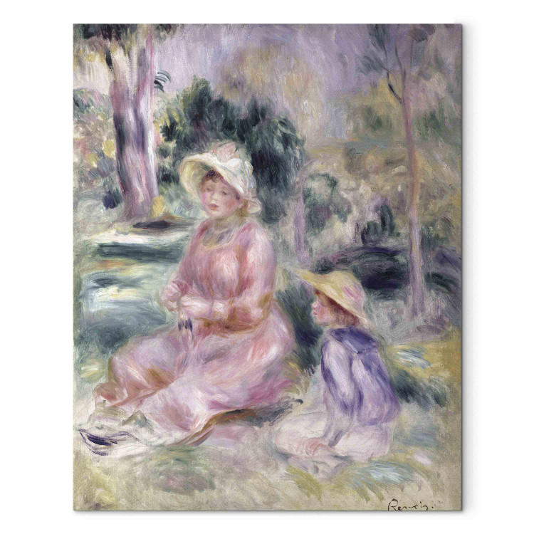 Reproduction Painting Madame Renoir and her son Pierre 155092