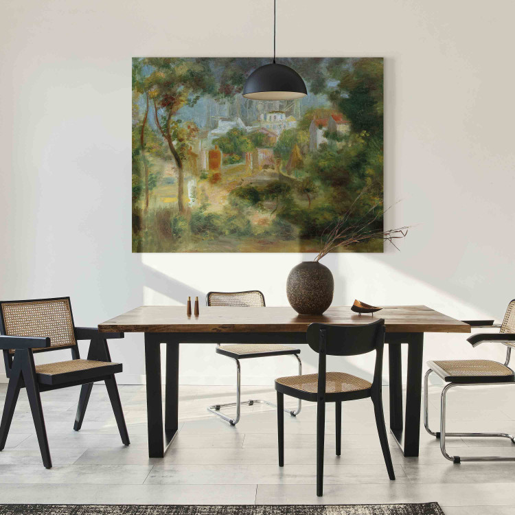 Art Reproduction Landscape with view of Sacre Coeur, Paris 155992 additionalImage 5