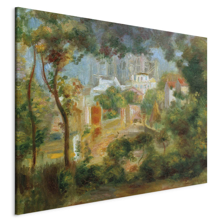 Art Reproduction Landscape with view of Sacre Coeur, Paris 155992 additionalImage 2