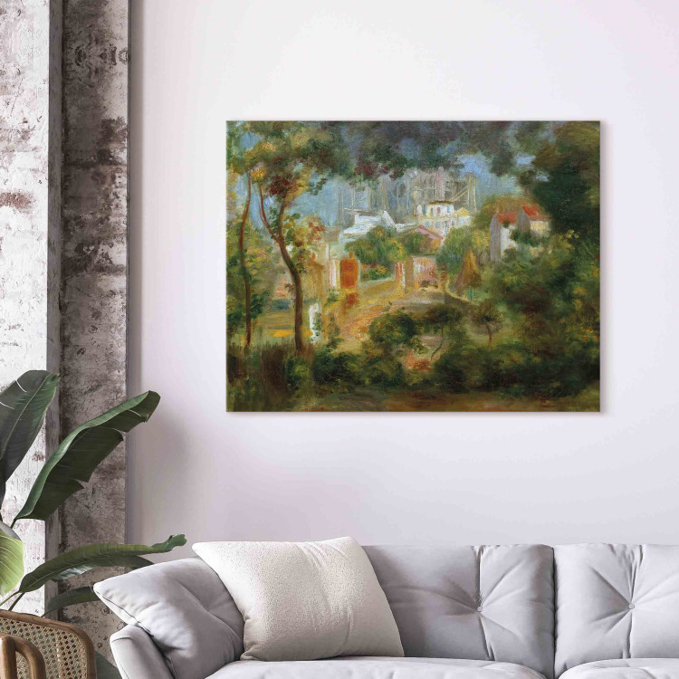 Art Reproduction Landscape with view of Sacre Coeur, Paris 155992 additionalImage 3