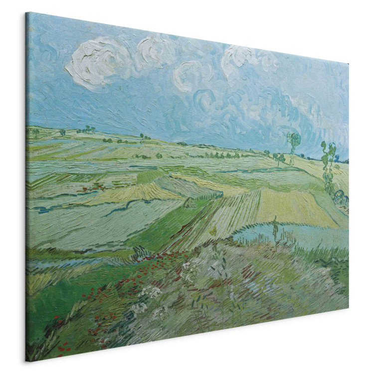 Art Reproduction Wheatfields in Auvers with rainclouds  159792 additionalImage 2