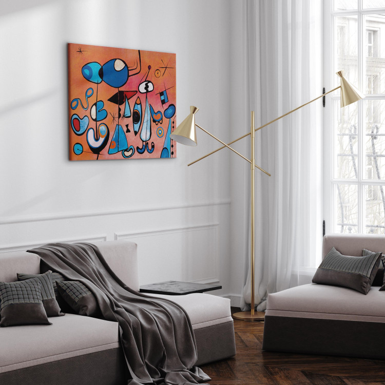 Canvas Print Miró inspiration 50392 additionalImage 4