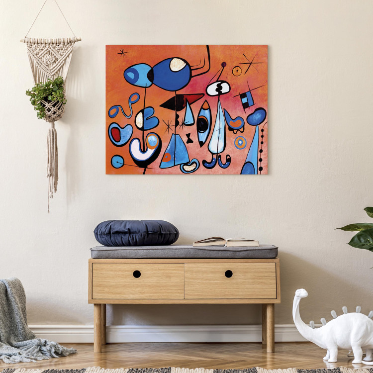 Canvas Print Miró inspiration 50392 additionalImage 5