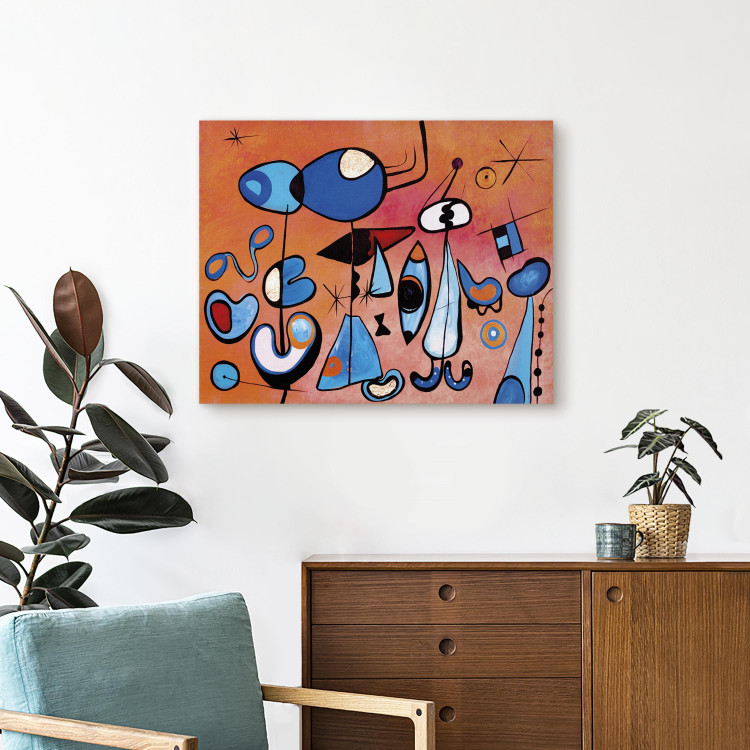 Canvas Print Miró inspiration 50392 additionalImage 3