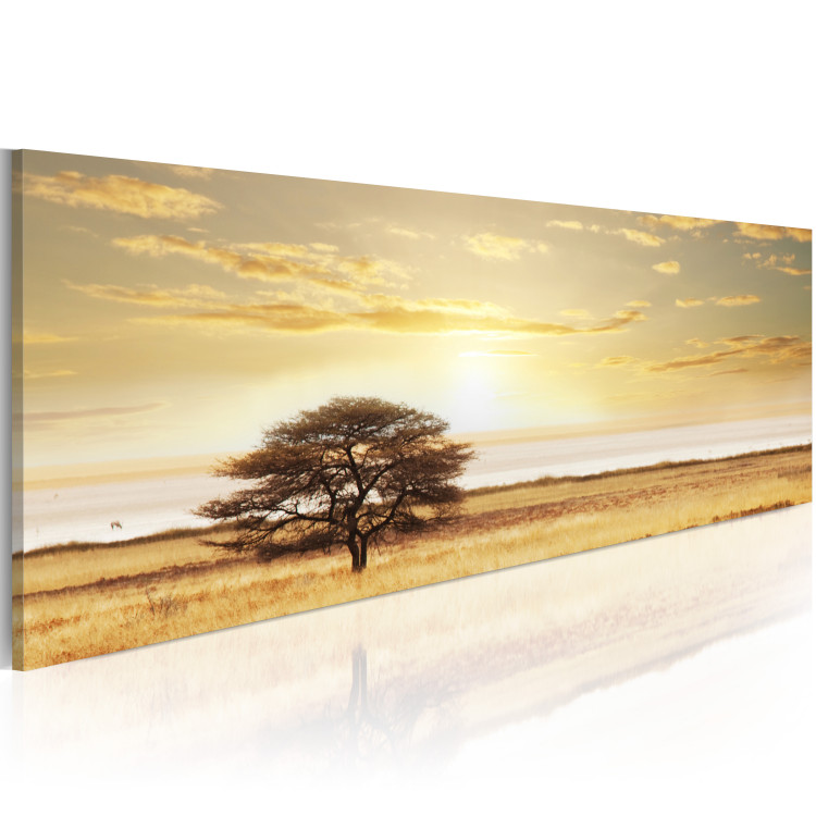 Canvas Art Print Lonely tree on savannah 50592 additionalImage 2