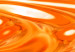 Canvas Print Falling drop - orange 56492 additionalThumb 3