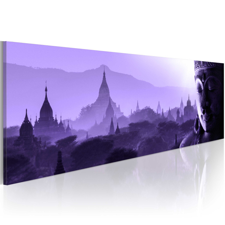 Canvas Print Purple Zen 63992 additionalImage 2