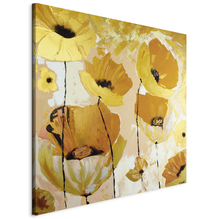 Canvas Print The Gold of Poppies 64392 additionalImage 2