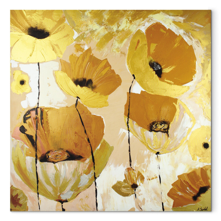 Canvas Print The Gold of Poppies 64392 additionalImage 7
