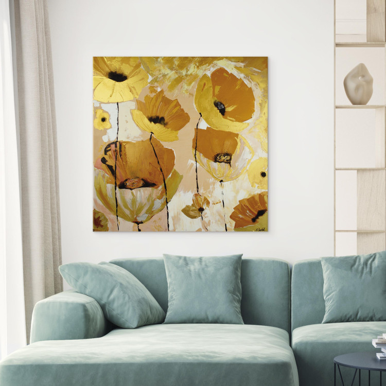 Canvas Print The Gold of Poppies 64392 additionalImage 3