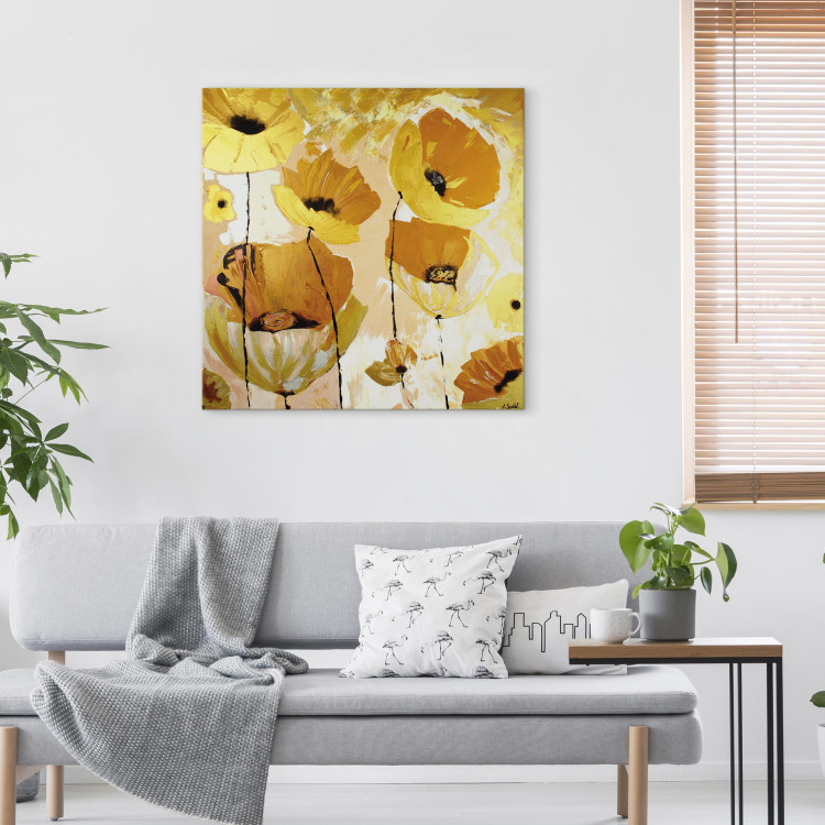 Canvas Print The Gold of Poppies 64392 additionalImage 11