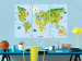 Cork Pinboard Children's World [Cork Map] 94792 additionalThumb 4