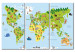 Cork Pinboard Children's World [Cork Map] 94792 additionalThumb 2