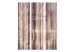 Room Divider Screen Wooden Charm - texture of light brown wooden planks 95292 additionalThumb 3