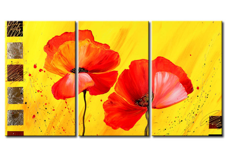 Canvas A sunny poppies 97792