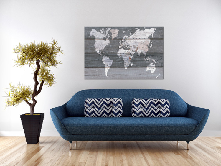 Canvas Art Print The Grey Earth 107003 additionalImage 3