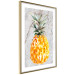 Poster Pineapple on Concrete - composition with a tropical fruit and white texts 114303 additionalThumb 6