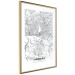 Wall Poster Hamburg Map - black and white map of the German city on a light background 114403 additionalThumb 6