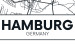 Wall Poster Hamburg Map - black and white map of the German city on a light background 114403 additionalThumb 9