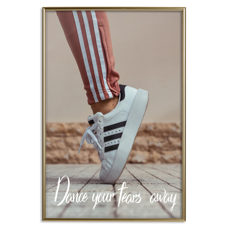 Wall Poster Dance your fears away - composition with motivational English text 115303 additionalImage 20