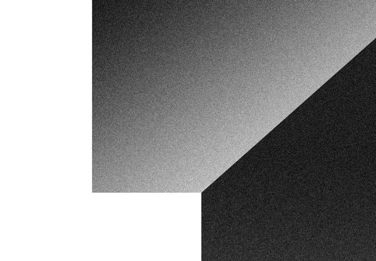 Wall Poster Number One - black and white geometric abstraction forming the number 116603 additionalImage 9