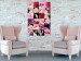 Canvas Print Flower madness - collage of pink and purple plant petals 118303 additionalThumb 3