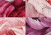 Canvas Print Flower madness - collage of pink and purple plant petals 118303 additionalThumb 5