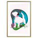 Poster Dog and Ball - colorful composition for children with a puppy on the grass 118703 additionalThumb 16