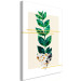 Canvas Botanical cutout - abstract, minimalist botanical collage 122603 additionalThumb 2