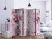 Room Divider Screen Pastel Mandala II - pink flower motif on a background of oriental patterns 123303 additionalThumb 2