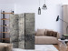 Room Separator Grey Lady (3-piece) - urban pattern with stone and concrete texture 124103 additionalThumb 4