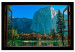 Canvas Art Print Open window mountain view - mountain landscape seen from house depth 125003