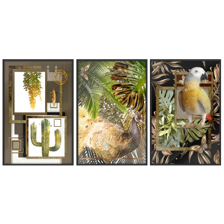 Posters collage Exotic Fauna and Flora 125203