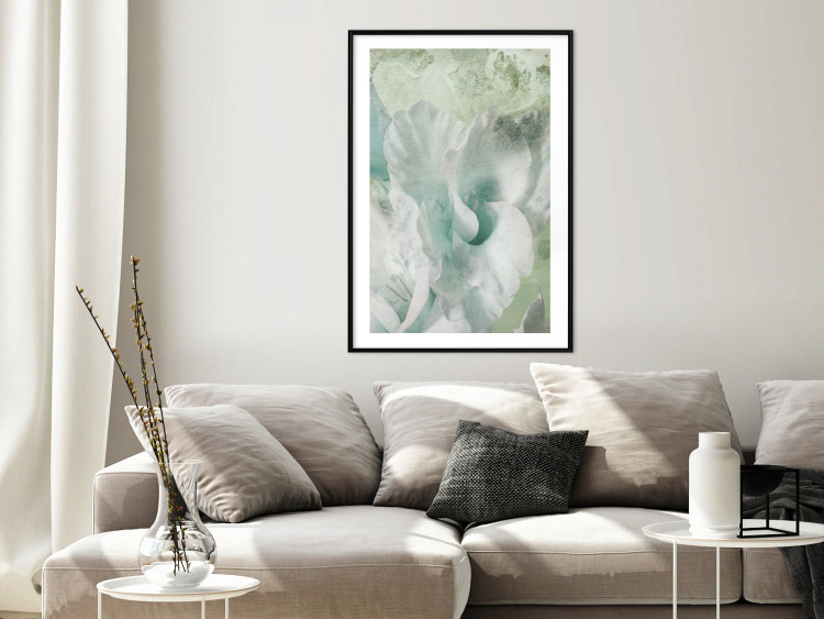 Wall Poster Minty Haze - abstract green composition in artistic style 127903 additionalImage 18