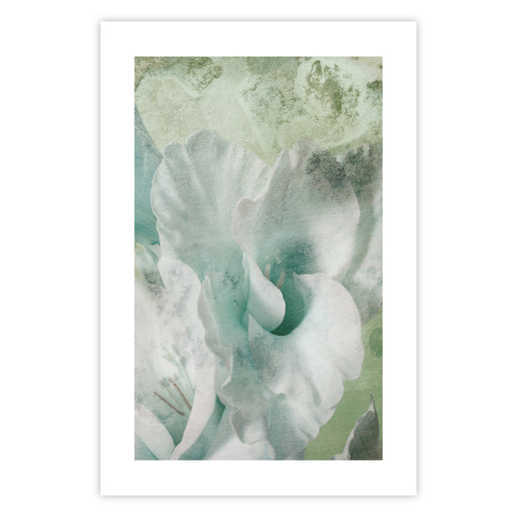 Wall Poster Minty Haze - abstract green composition in artistic style 127903 additionalImage 19