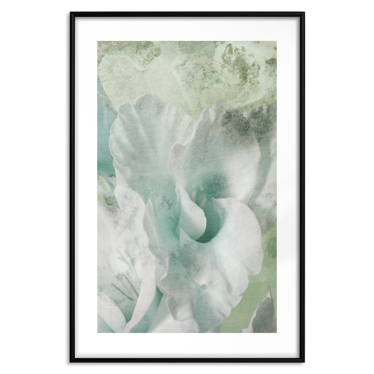 Wall Poster Minty Haze - abstract green composition in artistic style 127903 additionalImage 15