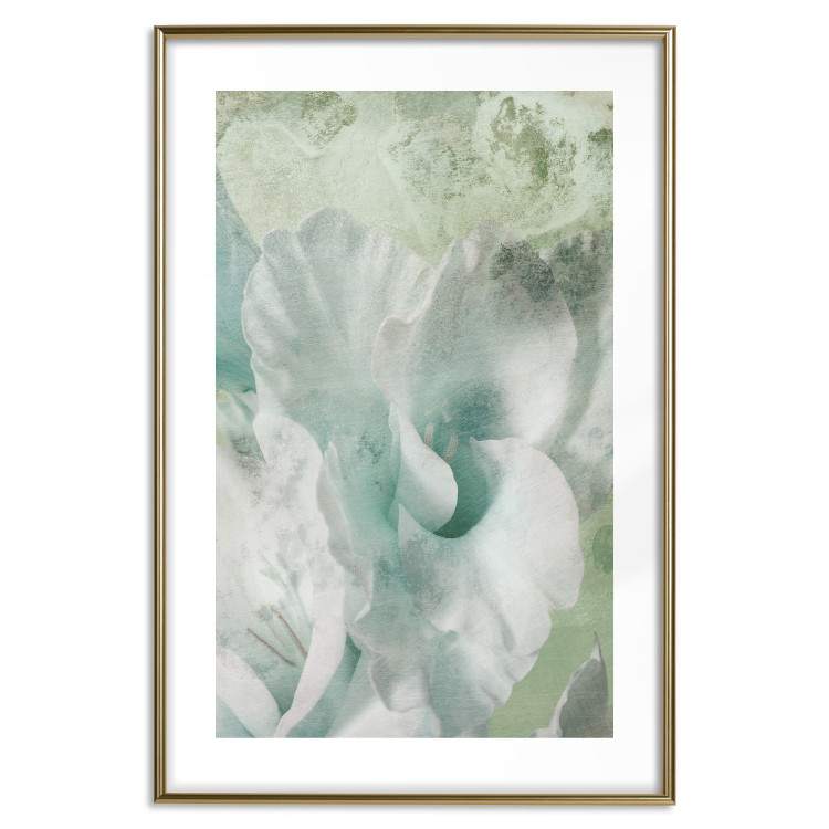 Wall Poster Minty Haze - abstract green composition in artistic style 127903 additionalImage 14