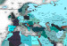 Large canvas print World Map: Blue World [Large Format] 128503 additionalThumb 4