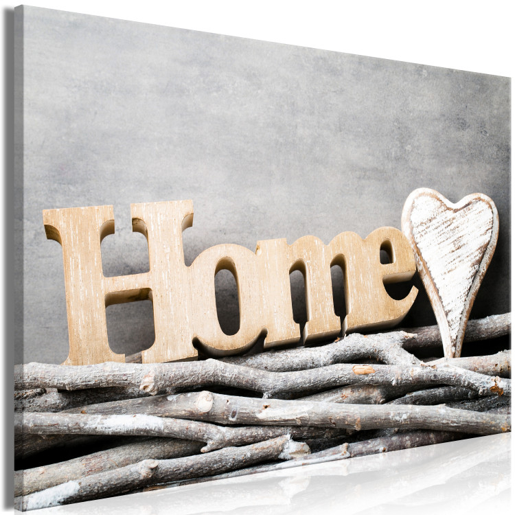 Large canvas print Romantic Home [Large Format] 128903 additionalImage 2