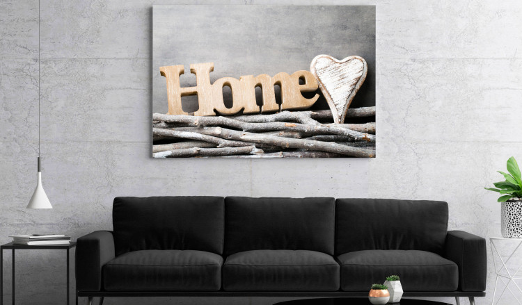 Large canvas print Romantic Home [Large Format] 128903 additionalImage 5