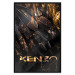 Wall Poster Jungle Scent - golden abstraction with luxury-themed text 131803 additionalThumb 16
