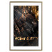 Wall Poster Jungle Scent - golden abstraction with luxury-themed text 131803 additionalThumb 14