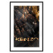 Wall Poster Jungle Scent - golden abstraction with luxury-themed text 131803 additionalThumb 15