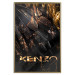 Wall Poster Jungle Scent - golden abstraction with luxury-themed text 131803 additionalThumb 17