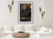 Wall Poster Jungle Scent - golden abstraction with luxury-themed text 131803 additionalThumb 18