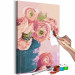 Paint by Number Kit Flowers in Blue Vase 132303 additionalThumb 3