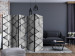 Room Divider Gray Triangles II (5-piece) - geometric composition in shapes 133503 additionalThumb 4